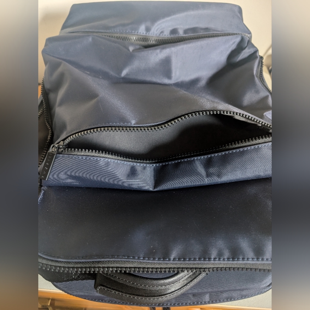 Navy Men's Backpack - Picture 5 of 7